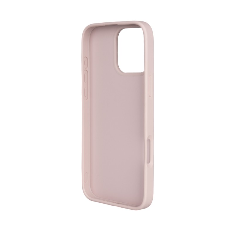 Apple iPhone 16 Pro Max Case Guess Original Licensed PU Leather 4G Large Metal Logo Crossbody Strap Cover - 17