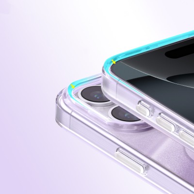 Apple iPhone 16 Pro Max Case M-Safe Charging Feature Original Swarovski Crystal Embellished Zore Paris Rovix Hard PC Cover - 8