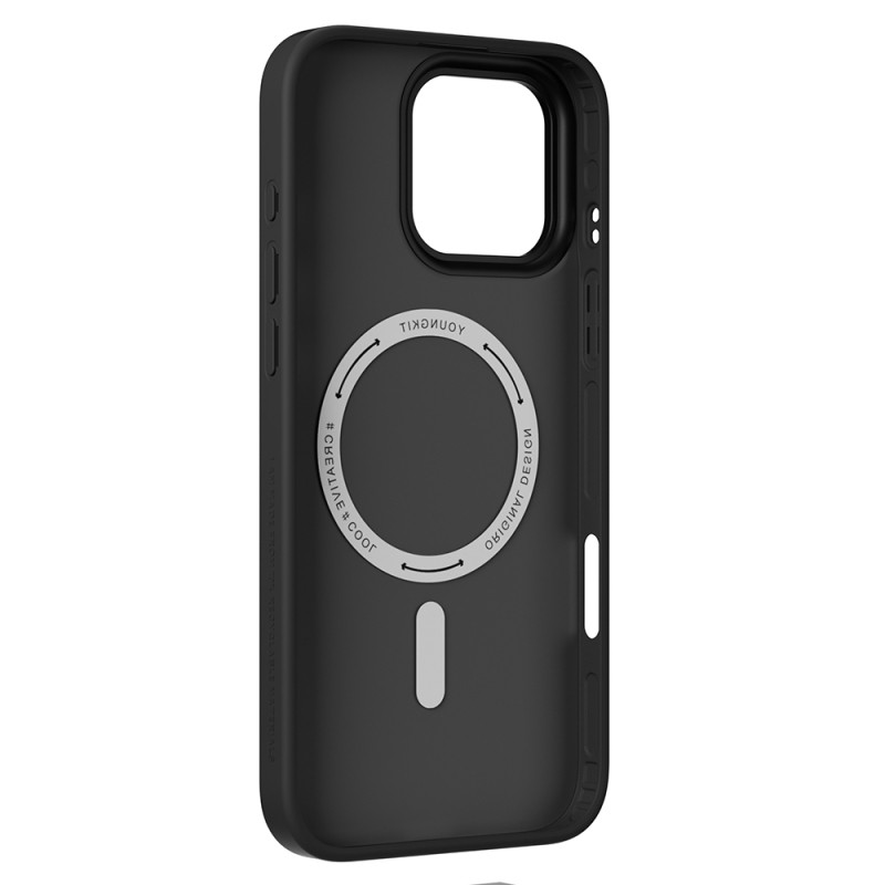 Apple iPhone 16 Pro Max Case M-safe Charging Feature Youngkit Canvas Series Cover - 14