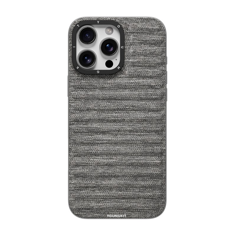 Apple iPhone 16 Pro Max Case M-safe Charging Feature Youngkit Canvas Series Cover - 2