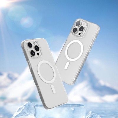 Apple iPhone 16 Pro Max Case M-safe Charging Feature Youngkit Ice Series Cover - 9