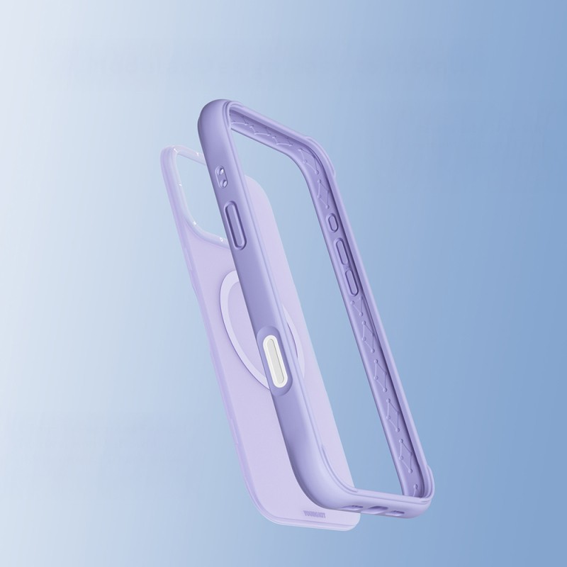 Apple iPhone 16 Pro Max Case M-safe Charging Feature Youngkit Macaroon Series Cover - 34
