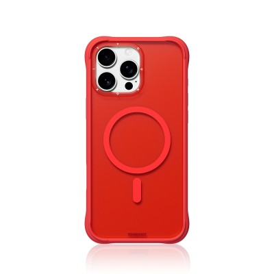 Apple iPhone 16 Pro Max Case M-safe Charging Feature Youngkit Macaroon Series Cover - 5