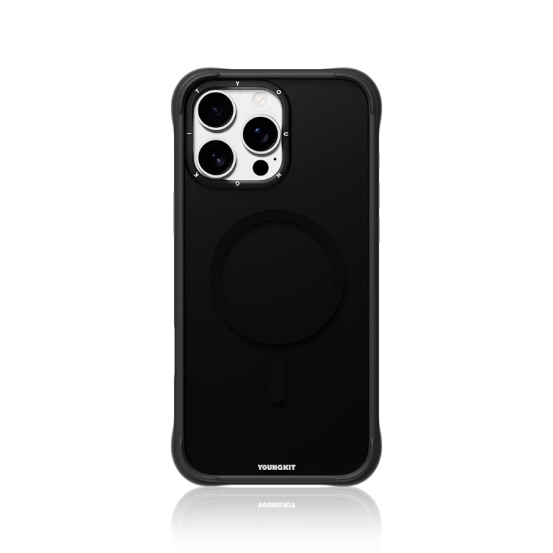 Apple iPhone 16 Pro Max Case M-safe Charging Feature Youngkit Macaroon Series Cover - 8