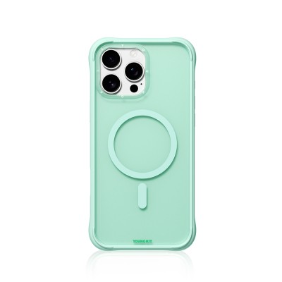 Apple iPhone 16 Pro Max Case M-safe Charging Feature Youngkit Macaroon Series Cover - 7