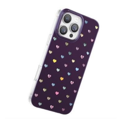 Apple iPhone 16 Pro Max Case M-Safe Charging Feature Zore Paris Axen Hard PC Cover - 8