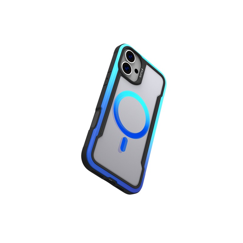 Apple iPhone 16 Pro Max Case Magsafe Charging Feature Airbag Raptic Shield 2.0 Series Transparent Back Surface Cover - 6