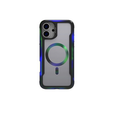Apple iPhone 16 Pro Max Case Magsafe Charging Feature Airbag Raptic Shield 2.0 Series Transparent Back Surface Cover - 2