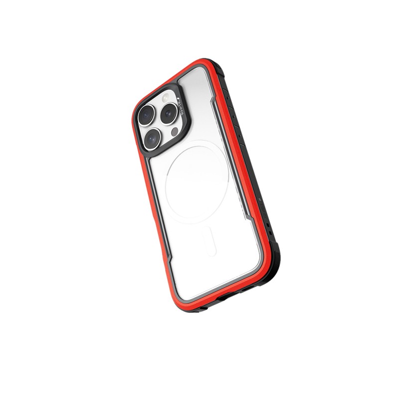 Apple iPhone 16 Pro Max Case Magsafe Charging Feature Airbag Raptic Shield Series Transparent Back Surface Cover - 8