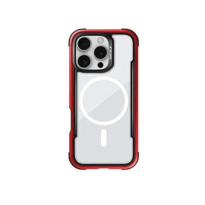 Apple iPhone 16 Pro Max Case Magsafe Charging Feature Airbag Raptic Shield Series Transparent Back Surface Cover - 2