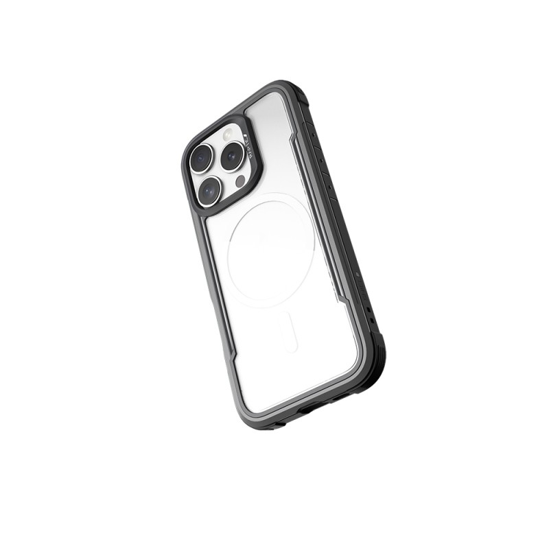 Apple iPhone 16 Pro Max Case Magsafe Charging Feature Airbag Raptic Shield Series Transparent Back Surface Cover - 14