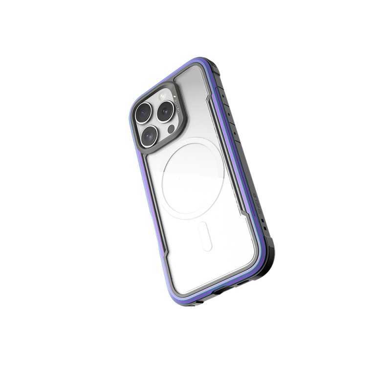 Apple iPhone 16 Pro Max Case Magsafe Charging Feature Airbag Raptic Shield Series Transparent Back Surface Cover - 21