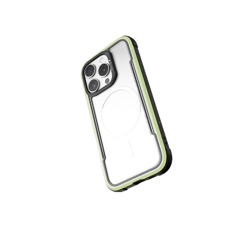 Apple iPhone 16 Pro Max Case Magsafe Charging Feature Airbag Raptic Shield Series Transparent Back Surface Cover - 28