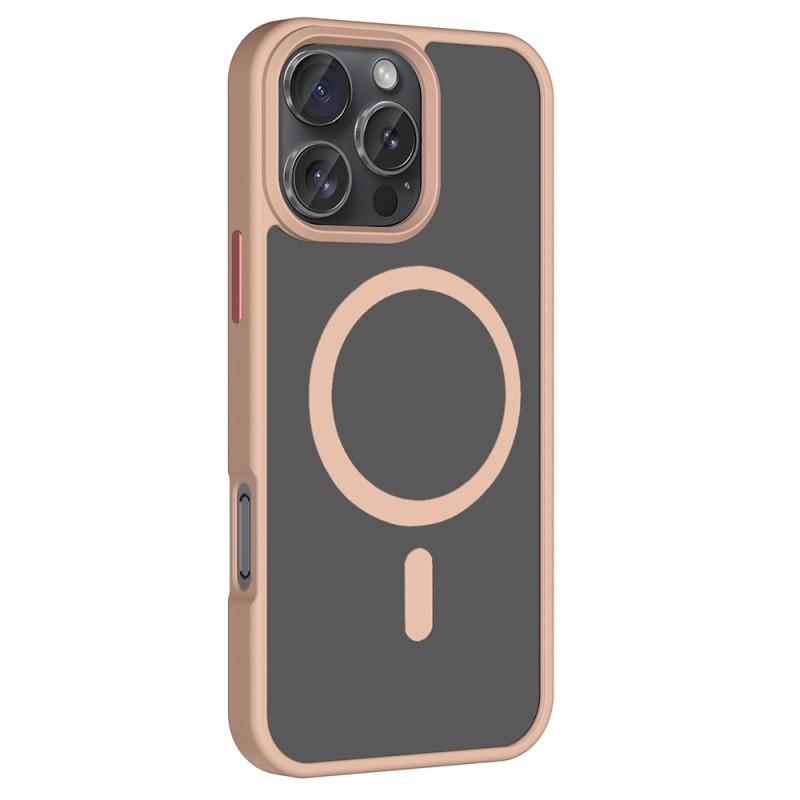 Apple iPhone 16 Pro Max Case Magsafe Charging Featured Matte Back Surface Zore Sio Cover - 27