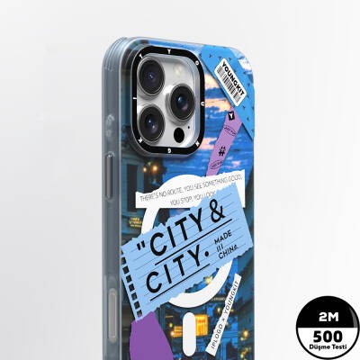 Apple iPhone 16 Pro Max Case Magsafe Charging Featured YoungKit A-City Series Cover - 8