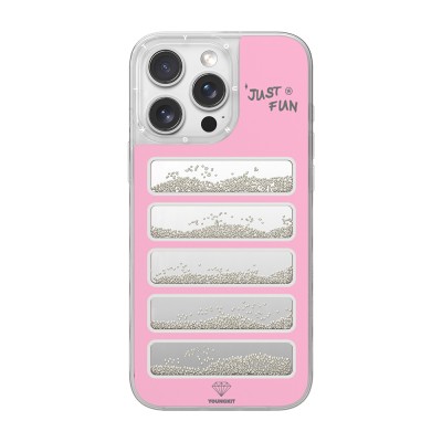 Apple iPhone 16 Pro Max Case Mirrored and Beaded Design Youngkit Jump Series Cover - 3