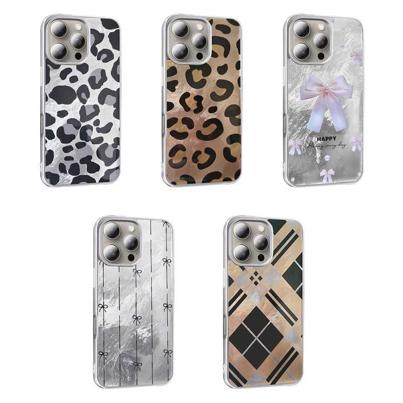 Apple iPhone 16 Pro Max Case Patterned Zore Mep Cover - 17