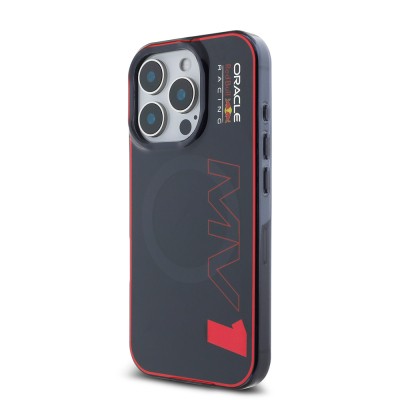 Apple iPhone 16 Pro Max Case Redbull Original Licensed Magsafe Charging Feature Double Layer Hard PC Large Size MV Cover  - 3