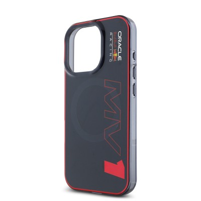 Apple iPhone 16 Pro Max Case Redbull Original Licensed Magsafe Charging Feature Double Layer Hard PC Large Size MV Cover  - 5