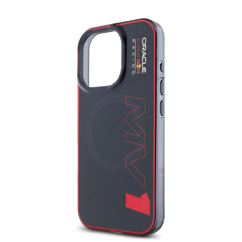 Apple iPhone 16 Pro Max Case Redbull Original Licensed Magsafe Charging Feature Double Layer Hard PC Large Size MV Cover  - 5