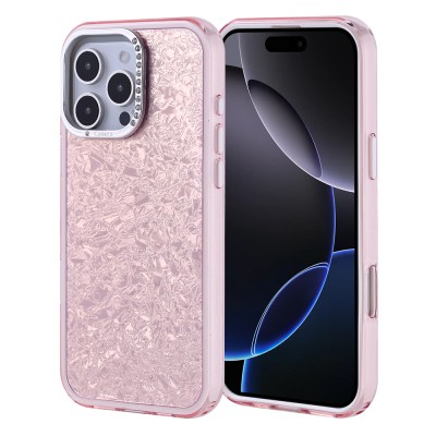 Apple iPhone 16 Pro Max Case Stone Design Zore Kapi Cover - 1