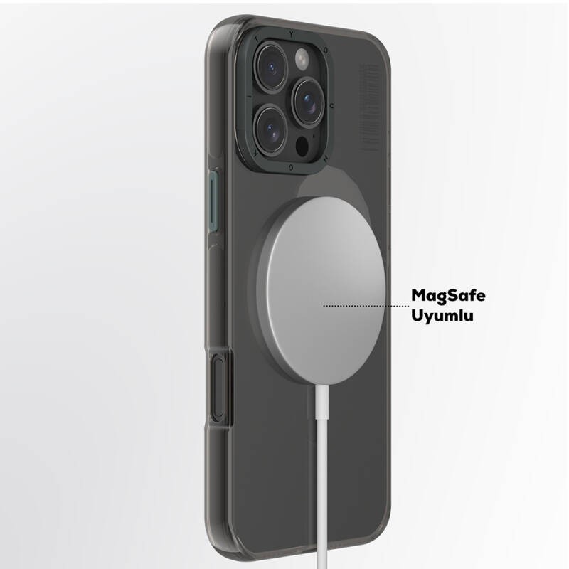 Apple iPhone 16 Pro Max Case Transparent Youngkit Crystal Shield Series Cover Magsafe Charging Feature - 11