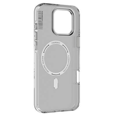 Apple iPhone 16 Pro Max Case Transparent Youngkit Crystal Shield Series Cover Magsafe Charging Feature - 12