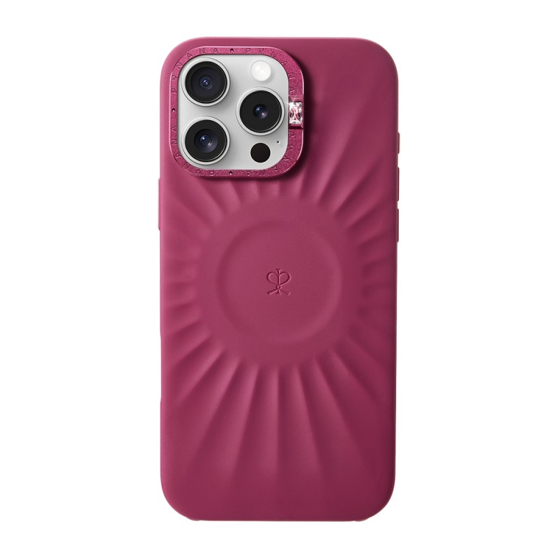 Apple iPhone 16 Pro Max Case with Embossed Metal Camera Frame Pynana Starlight Series Cover - 1