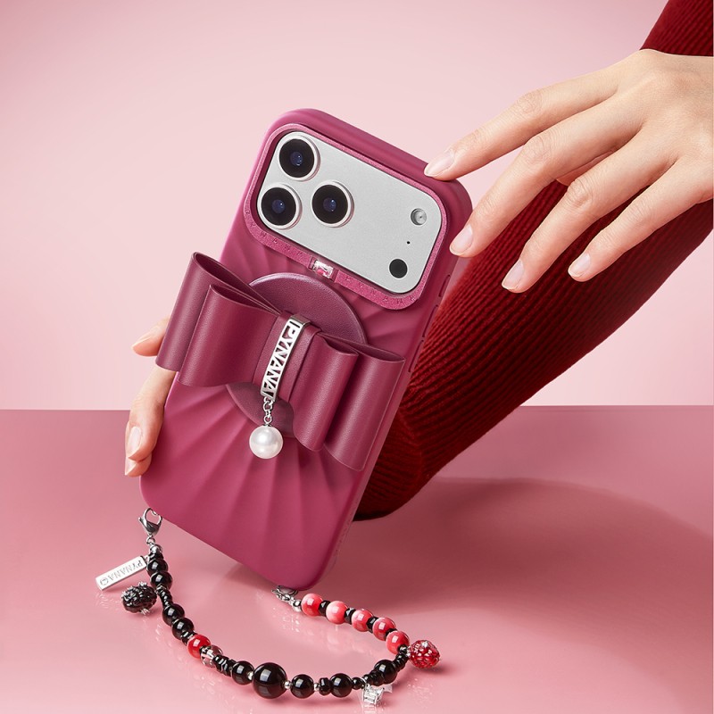 Apple iPhone 16 Pro Max Case with Embossed Metal Camera Frame Pynana Starlight Series Cover - 6