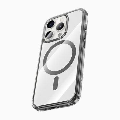 Apple iPhone 16 Pro Max Case with M-safe Charging Feature, Airbag, Transparent, Benks LucentPro Series Cover - Benks