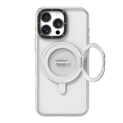 Apple iPhone 16 Pro Max Case with M-safe Charging Stand and Action Button Youngkit Pivot Series Cover - 2
