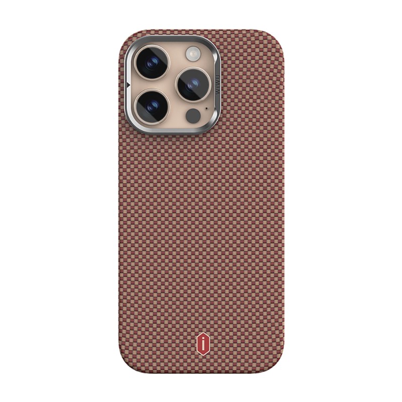Apple iPhone 16 Pro Max Case Wiwu DCC-208 Magsafe Charging Camera Stand Aramid Fiber Design Cover - 2