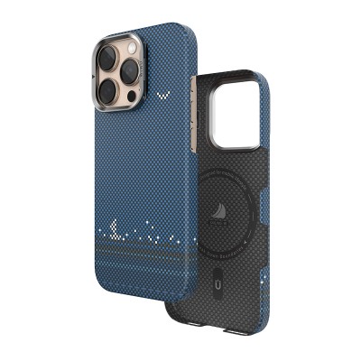 Apple iPhone 16 Pro Max Case Wiwu DCC-209 Magsafe Charged Camera Stand Aramid Fiber Design Cover - 6