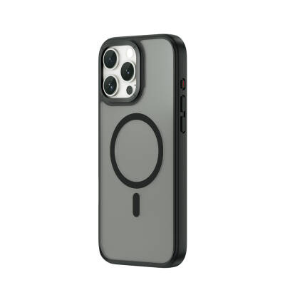 Apple iPhone 16 Pro Max Case Wiwu FGG-012 ArmorPro Series Magsafe Charging Featured Fingerprint-Free Case - 10