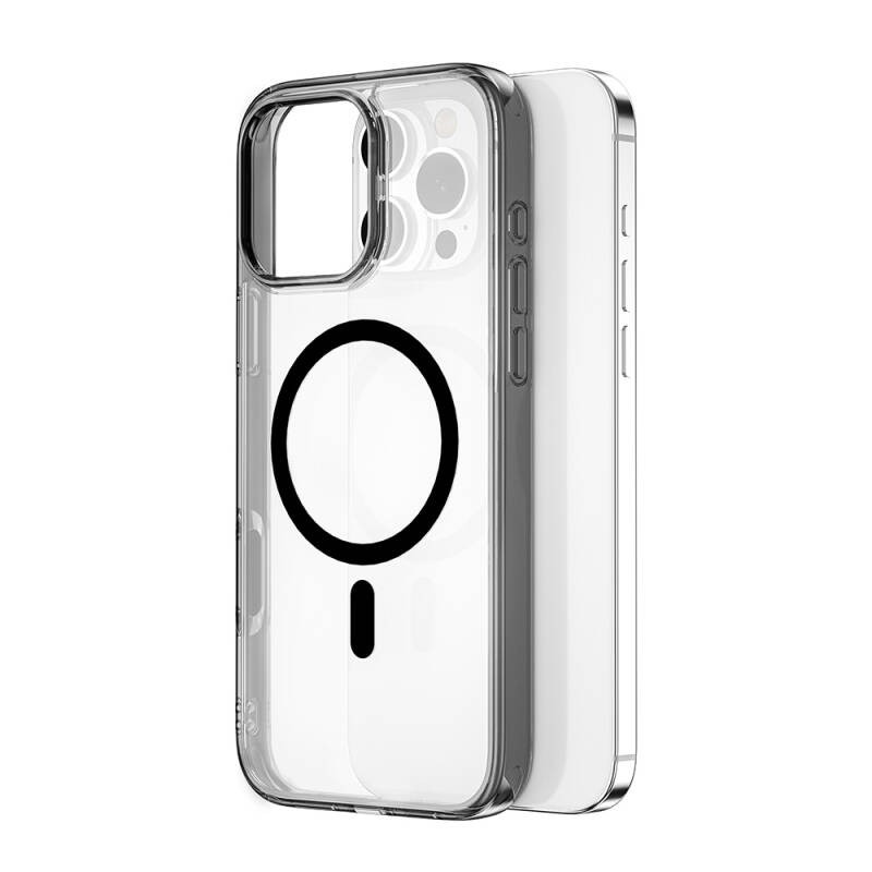 Apple iPhone 16 Pro Max Case Wiwu MCC-101 iShield Pro Series Magsafe Charging Feature Crystal Hard PC Cover  - 5