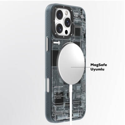 Apple iPhone 16 Pro Max Case Youngkit Magsafe Charging Feature Technology Series Cover - 8