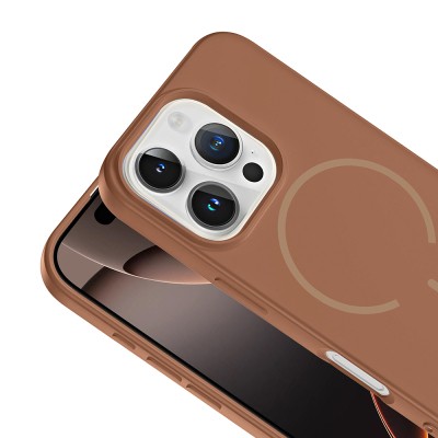 Apple iPhone 16 Pro Max Case Zore Meta Cover with M-safe Charging Feature - 17