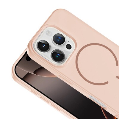 Apple iPhone 16 Pro Max Case Zore Meta Cover with M-safe Charging Feature - 19
