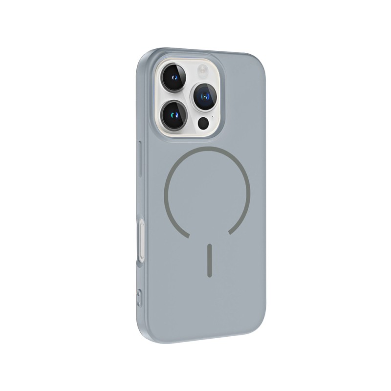 Apple iPhone 16 Pro Max Case Zore Meta Cover with M-safe Charging Feature - 14