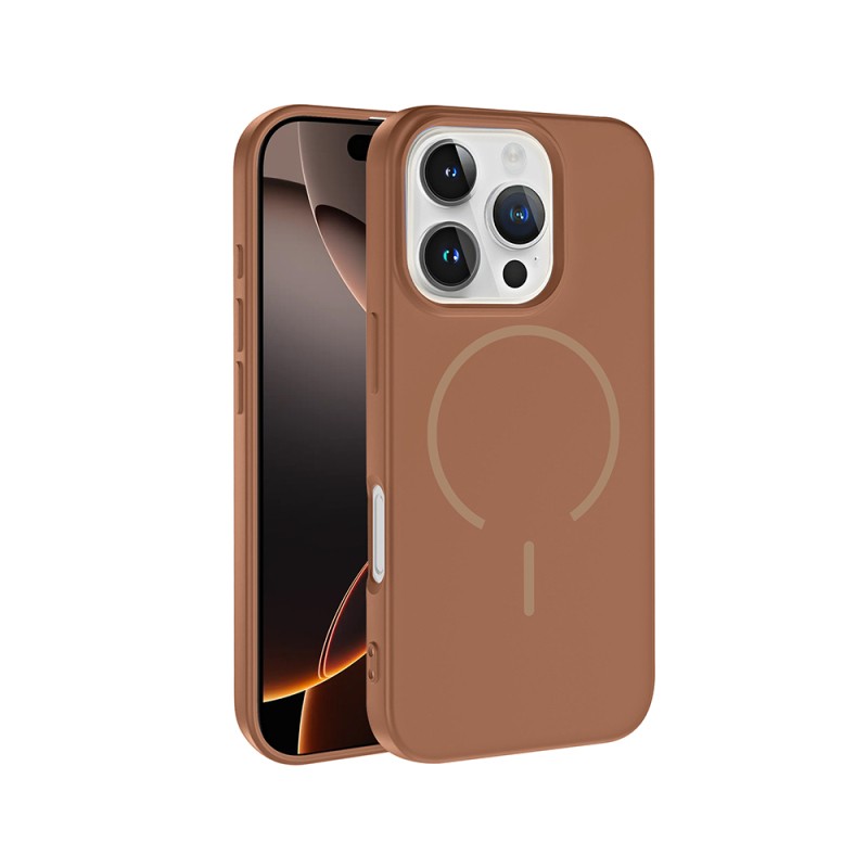 Apple iPhone 16 Pro Max Case Zore Meta Cover with M-safe Charging Feature - 7