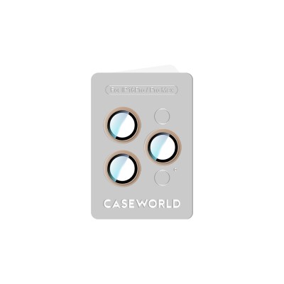 Apple iPhone 16 Pro Max CaseWorld Alloy Series Oleophobic Anti-Reflective Camera Lens Protector - 18