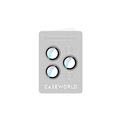 Apple iPhone 16 Pro Max CaseWorld Alloy Series Oleophobic Anti-Reflective Camera Lens Protector - 21