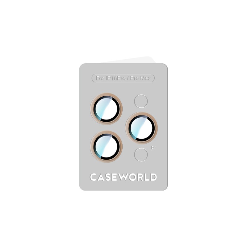 Apple iPhone 16 Pro Max CaseWorld Alloy Serisi Oleofobik Anti Reflective Kamera Lens Koruyucu - 18