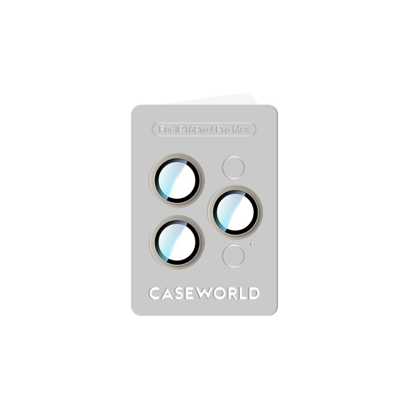 Apple iPhone 16 Pro Max CaseWorld Alloy Serisi Oleofobik Anti Reflective Kamera Lens Koruyucu - 21
