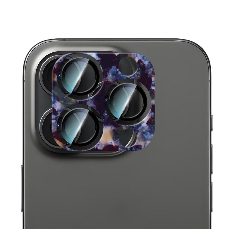 Apple iPhone 16 Pro Max CaseWorld Crystal Color Serisi Full Kamera Lens Koruyucu - 6
