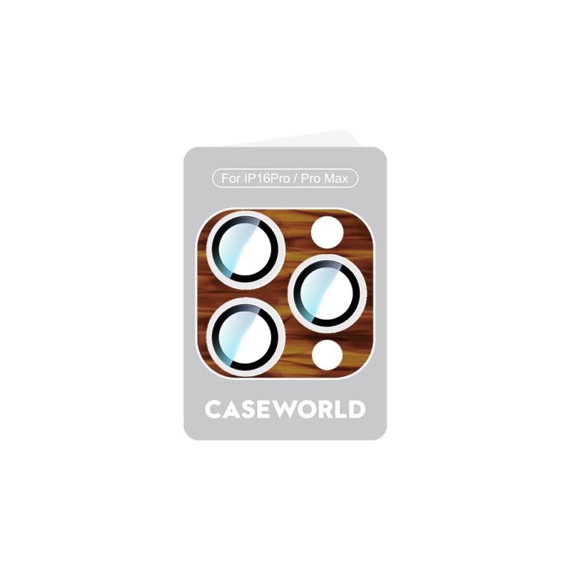 Apple iPhone 16 Pro Max CaseWorld Crystal Color Serisi Full Kamera Lens Koruyucu - 14