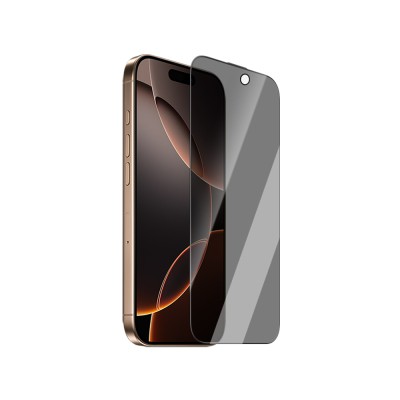Apple iPhone 16 Pro Max CaseWorld HD Serisi 0.25mm Privacy Temperli Cam Ekran Koruyucu - 4