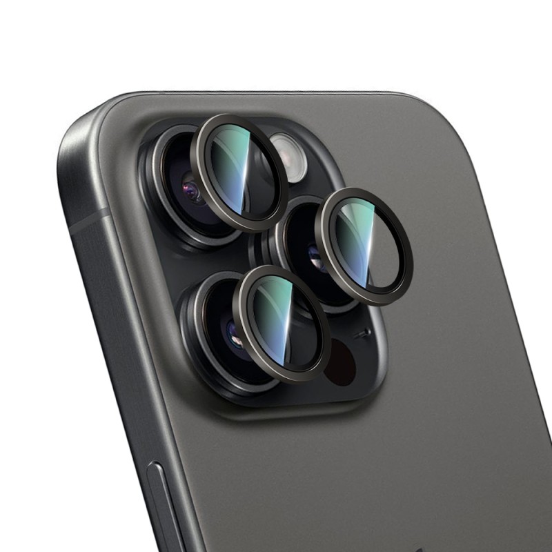 Apple iPhone 16 Pro Max CaseWorld Sapphire Serisi Anti Reflective Lens Koruyucu - 13