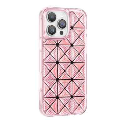 Apple iPhone 16 Pro Max Kılıf 3D Buz Blok Desenli Zore Paris Kairo TPU Kapak - Zore Paris