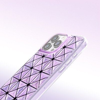 Apple iPhone 16 Pro Max Kılıf 3D Buz Blok Desenli Zore Paris Kairo TPU Kapak - 13